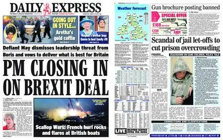 Daily Express – August 29, 2018