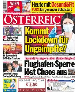Osterreich - 30 August 2021