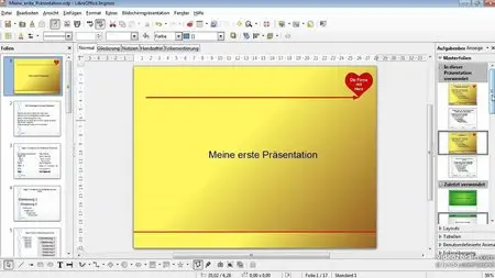  LibreOffice 4 Impress – Grundlagen Ihr Einstieg in das Präsentationsprogramm