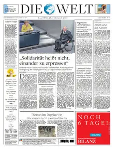 Die Welt am 28 Februar 2015