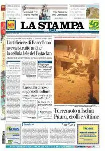 La Stampa - 22 Agosto 2017