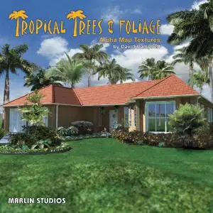Marlin Studios - Tropical Trees & Foliage Alpha Maps
