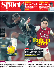 The Observer Sport - January 31, 2021