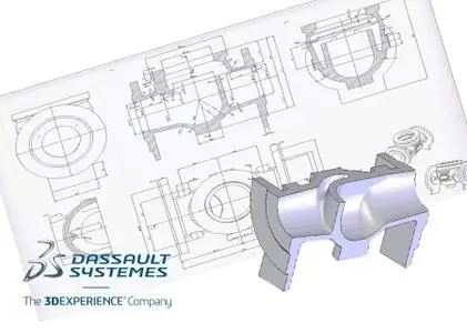 DS CADAM Drafting V5-6R2018 SP3