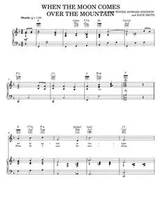 When The Moon Comes Over The Mountain - Frank Sinatra, Kate Smith, Nat King Cole, Ray Conniff, Ray N (Piano-Vocal-Guitar
