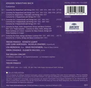 Trevor Pinnock, The English Concert - Johann Sebastian Bach: Concertos (2001) 5CD Box Set