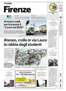 la Repubblica Firenze - 6 Aprile 2019