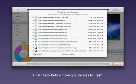 Gemini The Duplicate Finder v1.5.3 Multilingual Mac OS X