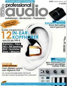 Professional Audio Magazin Juni No 06 2016
