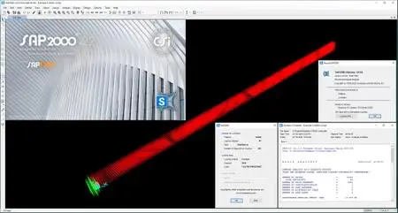 CSI SAP2000 version 22.2.0 build 1663
