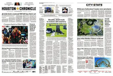Houston Chronicle – March 25, 2022