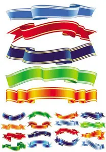 Ribbons Vector Set