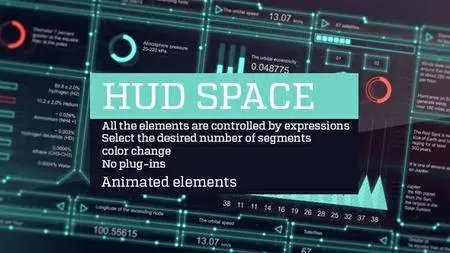 Hud space - Project for After Effects (VideoHive)