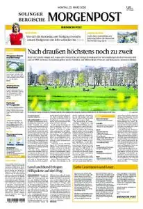 Solinger Morgenpost – 23. März 2020