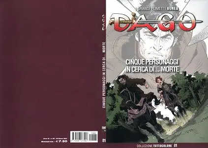 Dago Tuttocolore - Volume 81 - Cinque Personaggi In Cerca Di Morte