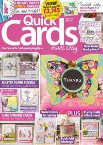 Quick Cards Made Easy - Issue 164 - April 2017