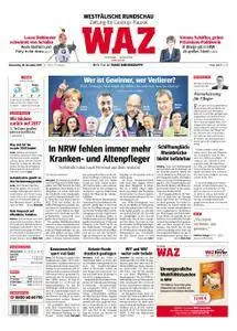 WAZ Westdeutsche Allgemeine Zeitung Castrop-Rauxel - 28. Dezember 2017