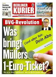 Berliner Kurier – 09. Juli 2019