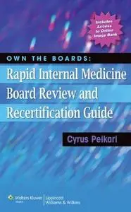 Own the Boards: Rapid Internal Medicine Board Review and Recertification Guide (Repost)