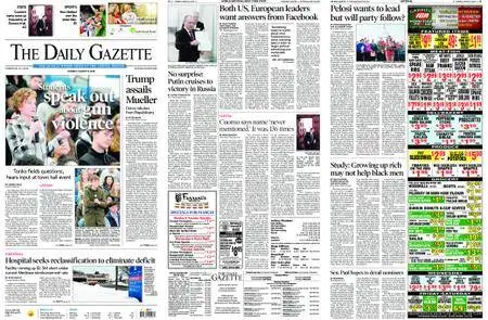 The Daily Gazette – March 19, 2018