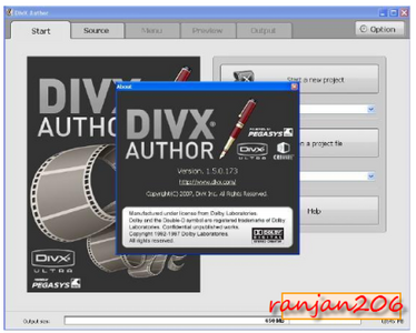 Portable Pegasys DivX Author 1.5.0.173