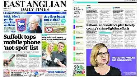 East Anglian Daily Times – April 10, 2018