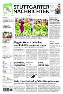 Stuttgarter Nachrichten Blick vom Fernsehturm - 17. Oktober 2017