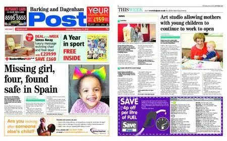 Barking and Dagenham Post – January 17, 2018