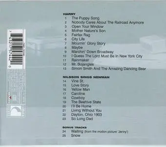 Harry Nilsson - Harry `69 & Nilsson Sings Newman `70 (2000)