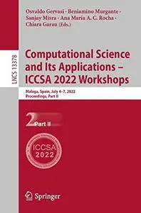 Computational Science and Its Applications – ICCSA 2022 Workshops (Repost)