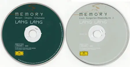 Lang Lang - Memory [Deutsche Grammophon 00289 477 5938] {Europe 2005}