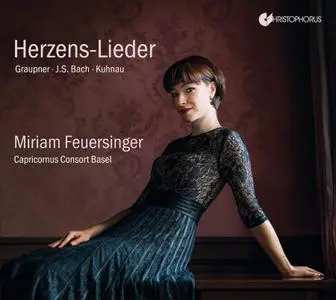 Miriam Feuersinger, Peter Barczi, Capricornus Consort Basel - Herzens-Lieder: Graupner, J.S. Bach, Kuhnau (2016)