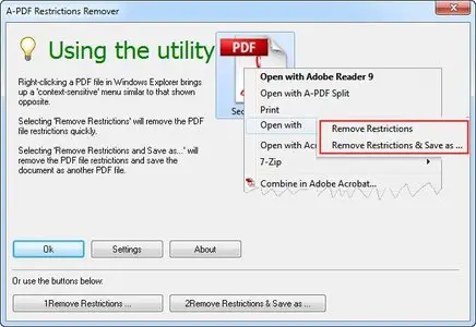 A-PDF Restrictions Remover 1.7.0