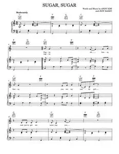 Sugar, Sugar - Bob Marley, Ike & Tina Turner, The Archies, Wilson Pickett (Piano-Vocal-Guitar)