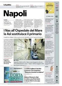 la Repubblica Napoli - 10 Luglio 2018