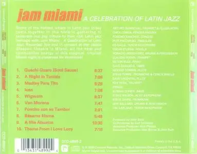 Arturo Sandoval, Chick Corea, Poncho Sanchez, Pete Escovedo - Jam Miami (2000) {Concord}