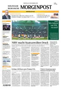 Bergische Morgenpost – 18. November 2019