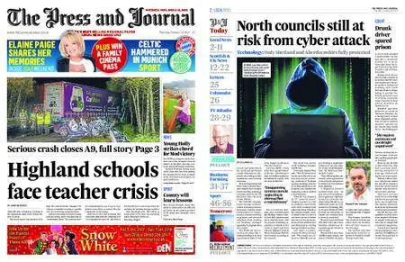 The Press and Journal Highlands and Islands – October 19, 2017
