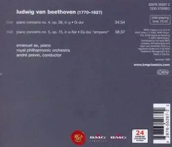 Emanuel Ax, Royal Philharmonic Orchestra, Andre Previn - Beethoven: Piano Concertos No. 4 & 5 (2003)