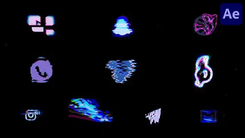 Glitch Simple Logo Pack | After Effects 35980405