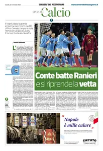 Corriere del Mezzogiorno Campania - 25 Novembre 2024
