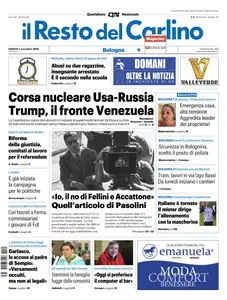 Il Resto del Carlino Bologna - 1 Novembre 2025