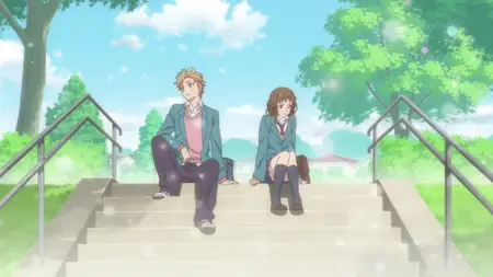 Our Love Has Always Been 10 Centimeters Apart 2017 S01E03 Secret Solitude Color of Twilight Yuki