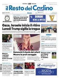 Il Resto del Carlino Rimini - 11 Ottobre 2025
