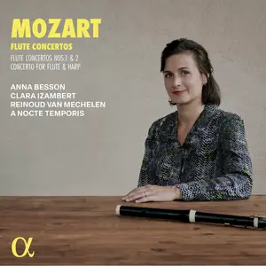 Anna Besson, Clara Izambert, Reinoud Van Mechelen & A Nocte Temporis - Mozart: Flute Concertos (2025) [24/192]