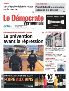 Le Démocrate Vernonnais - 11 Septembre 2025