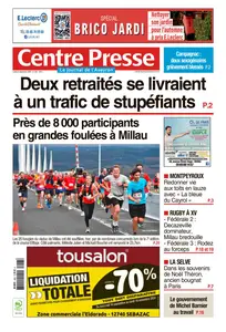 Centre Presse Aveyron - 23 Septembre 2024