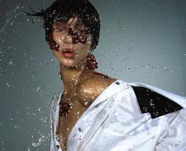 Bella Hadid by Hugo Comte for POP Magazine #41 Autumn/Winter 2019