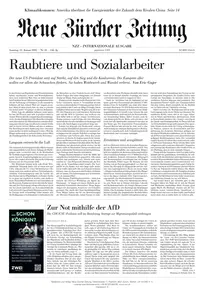 Neue Zurcher Zeitung International  - 25 Januar 2025