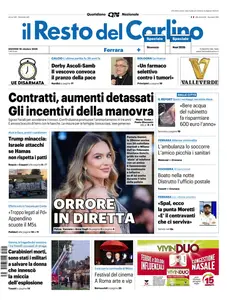 Il Resto del Carlino Ferrara Rovigo - 16 Ottobre 2025